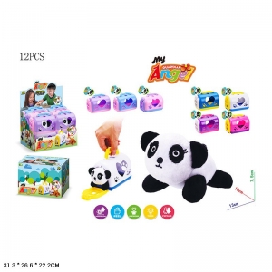 Мягкая игрушка панда в боксе, 12шт в дисплее №DR5060	