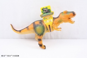 Динозавр, 55см (мягкая резина) №001	