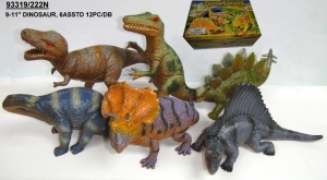 Динозавр, 12шт в дисплее №222N	